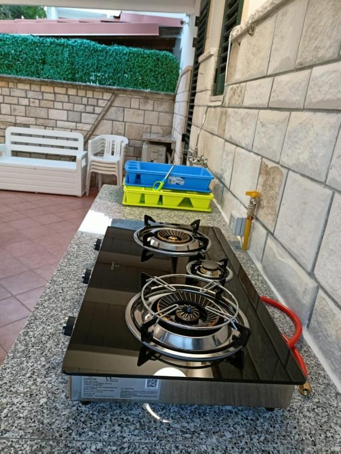 Villetta Poesia 50 M Dal Mare Con Giardino E Parcheggio Torre dell'Orso Bagian luar foto
