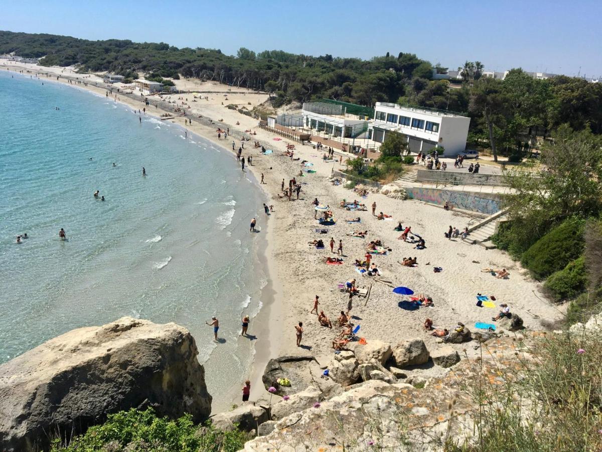 Villetta Poesia 50 M Dal Mare Con Giardino E Parcheggio Torre dell'Orso Bagian luar foto